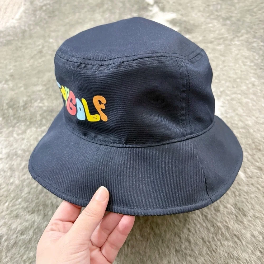 Kids Colorful Reversible Top Golf Bucket Hat OSFM